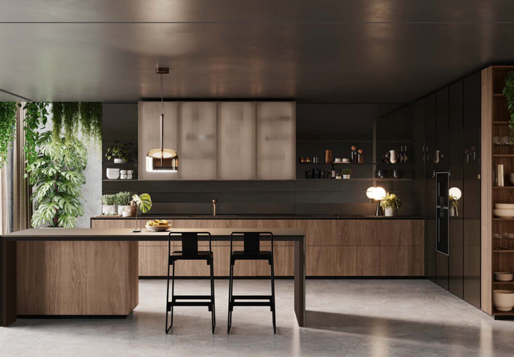 482 valcucine forma mentis kitchen frontal